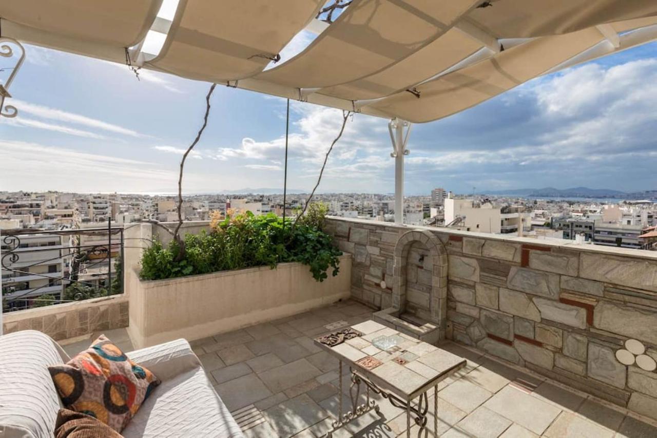 165 Sm Penthouse Maisonette Apartment Athens Luaran gambar